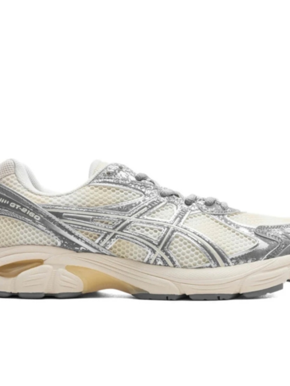 ASICS UNISEX  GT-2160  CREAM/SHEET ROCK SNEAKERS US MEN 7.5/ US WMN 9